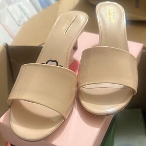 Kate Spade Nude Mules